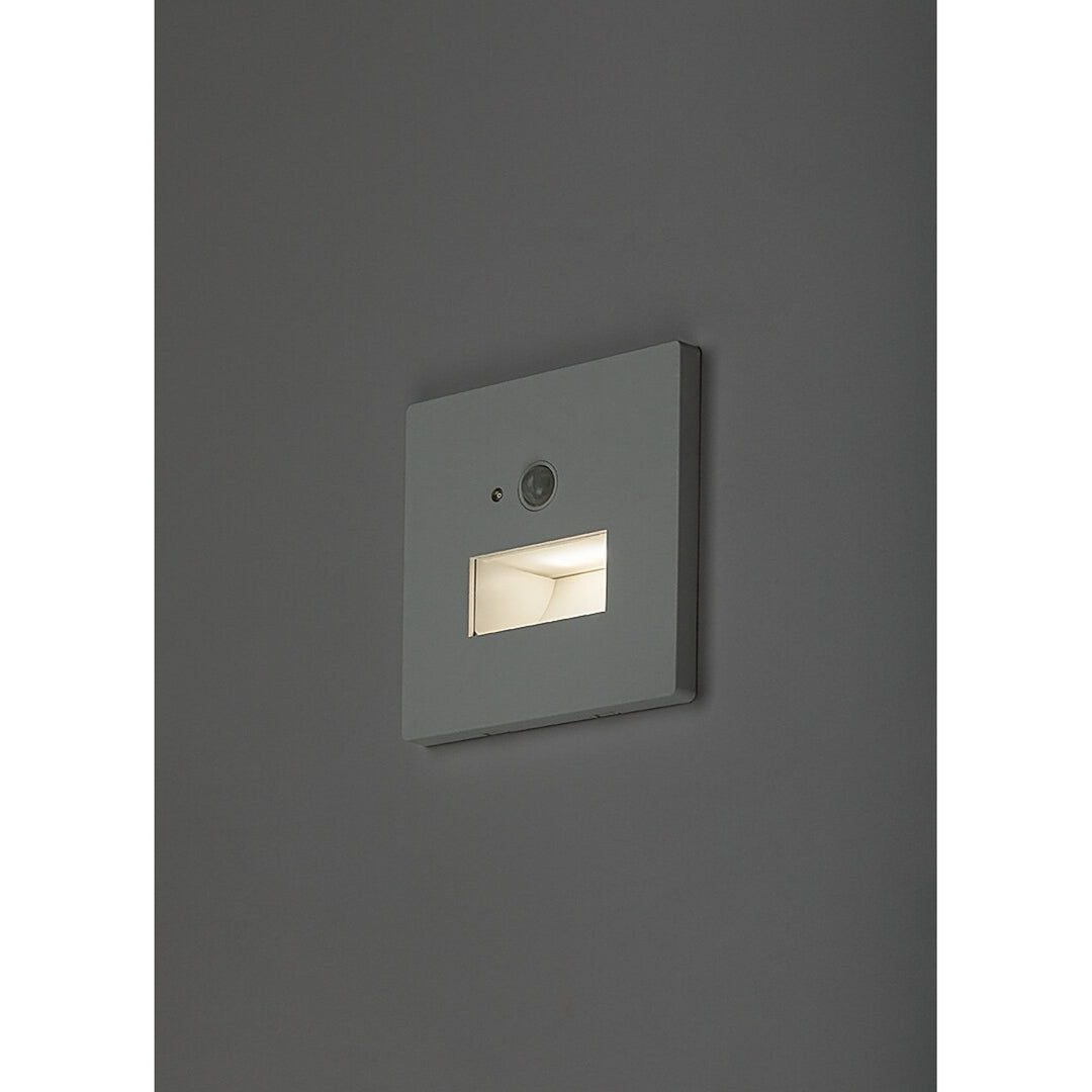 Lunca LED-lampa 1 W IP20 vit 3000, 4500, 6500 K rörelsesensor, ljussensor, 77198, 2 stycken