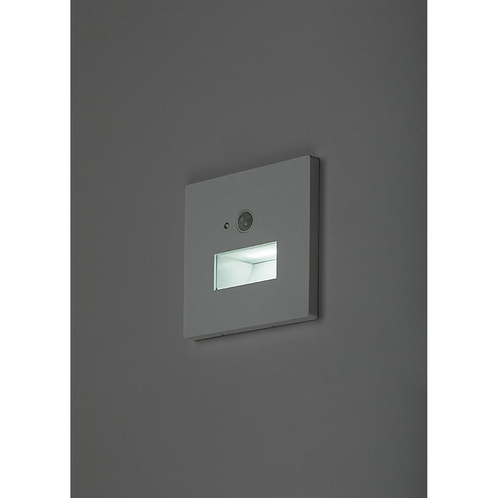 Lunca LED-lampa 1 W IP20 vit 3000, 4500, 6500 K rörelsesensor, ljussensor, 77198, 2 stycken