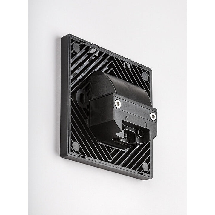 Lunca LED-lampa 1 W, IP20, svart, justerbar ljusfärg 3000, 4500, 6500 K, 77195, 4 stycken