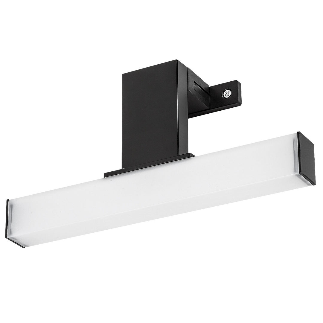 Badrumslampa Rabalux Oliro LED 4 W, svart, IP44, 4000 K, 75050