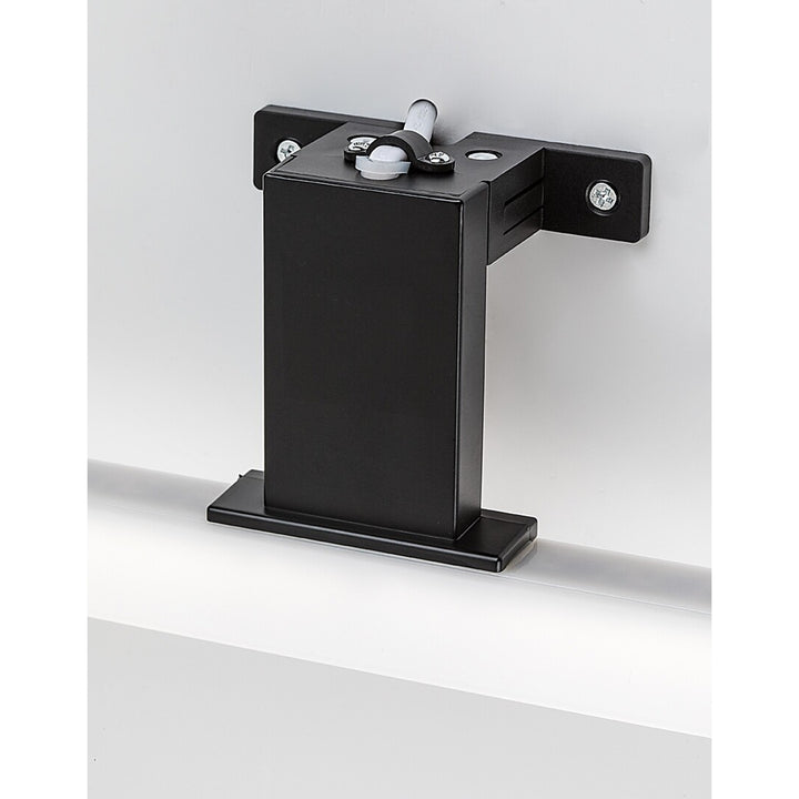 Badrumslampa Rabalux Oliro LED 4 W, svart, IP44, 4000 K, 75050
