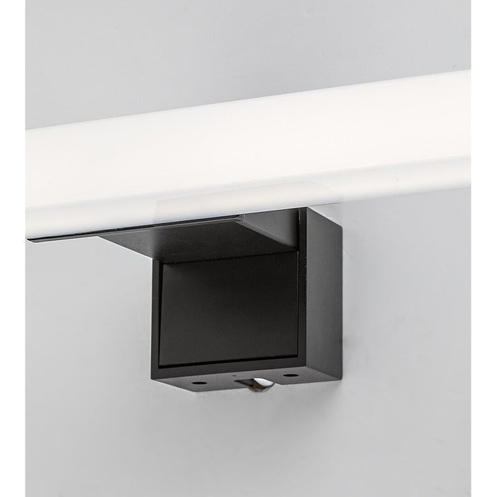 Badrumslampa Rabalux Oliro LED 4 W, svart, IP44, 4000 K, 75050
