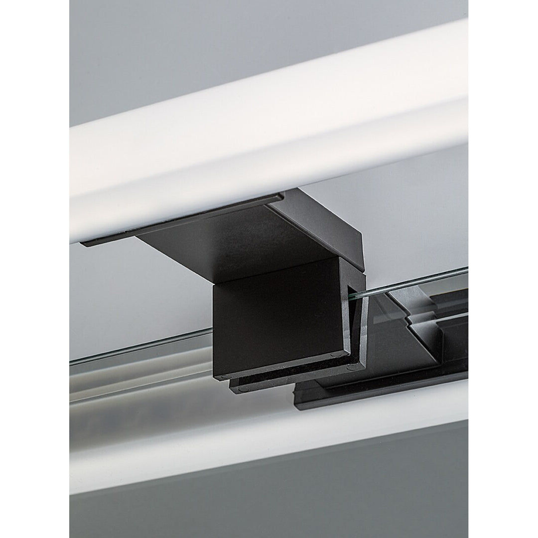 Badrumslampa Rabalux Oliro LED 4 W, svart, IP44, 4000 K, 75050