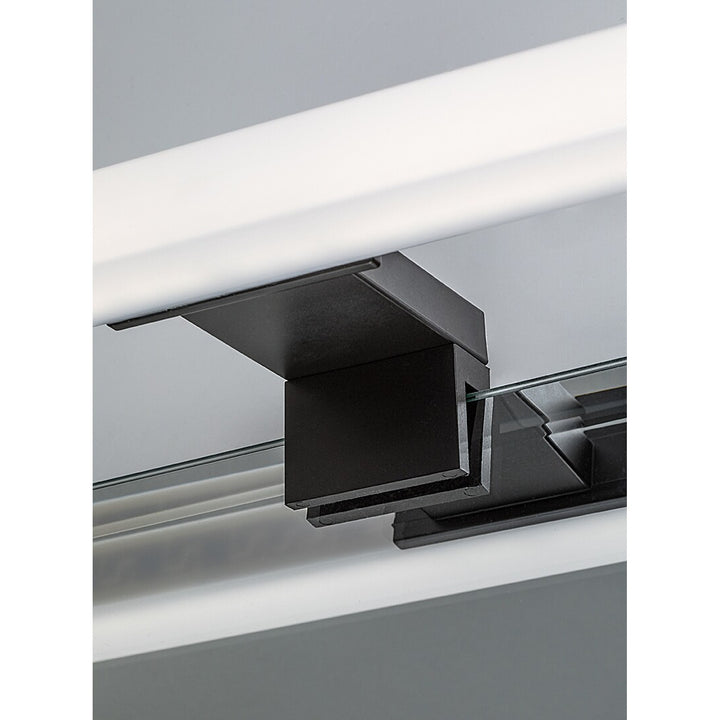 Badrumslampa Rabalux Oliro LED 4 W, svart, IP44, 4000 K, 75050