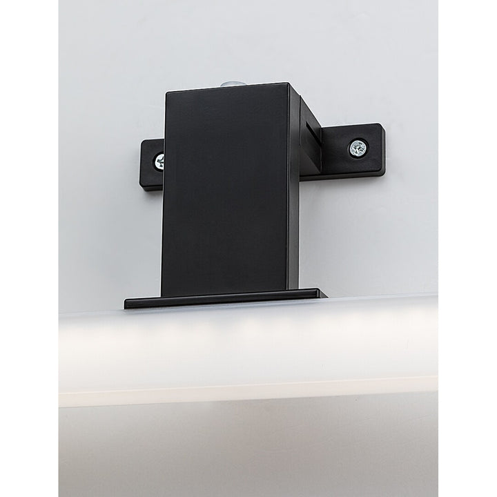 Badrumslampa Rabalux Oliro LED 4 W, svart, IP44, 4000 K, 75050