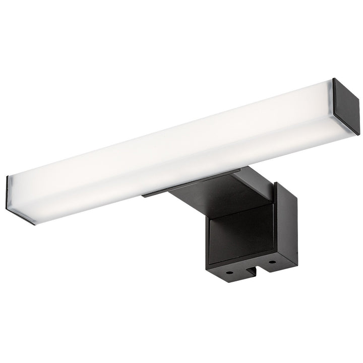 Badrumslampa Rabalux Oliro LED 4 W, svart, IP44, 4000 K, 75050
