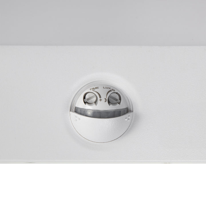 Maclean LED-lampa med rörelsesensor, PIR-sensor, vit, 15 W, IP65, 1560 lm, neutralvit färg (4000 K) MCE344 W, 2 st