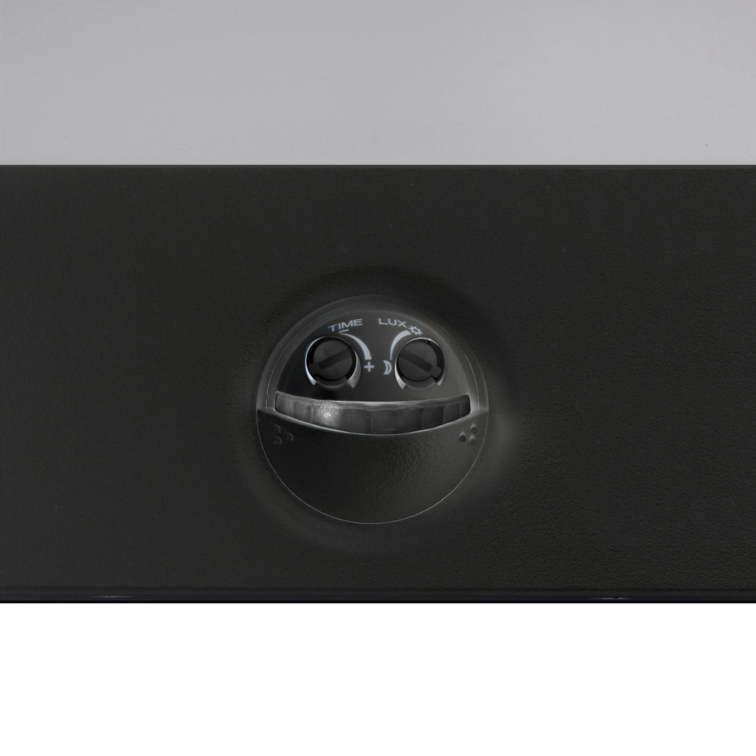 Maclean LED-lampa med rörelsesensor, PIR-sensor, svart, 15 W, IP65, 1560 lm, neutralvit färg (4000 K) MCE344 B, 2 st
