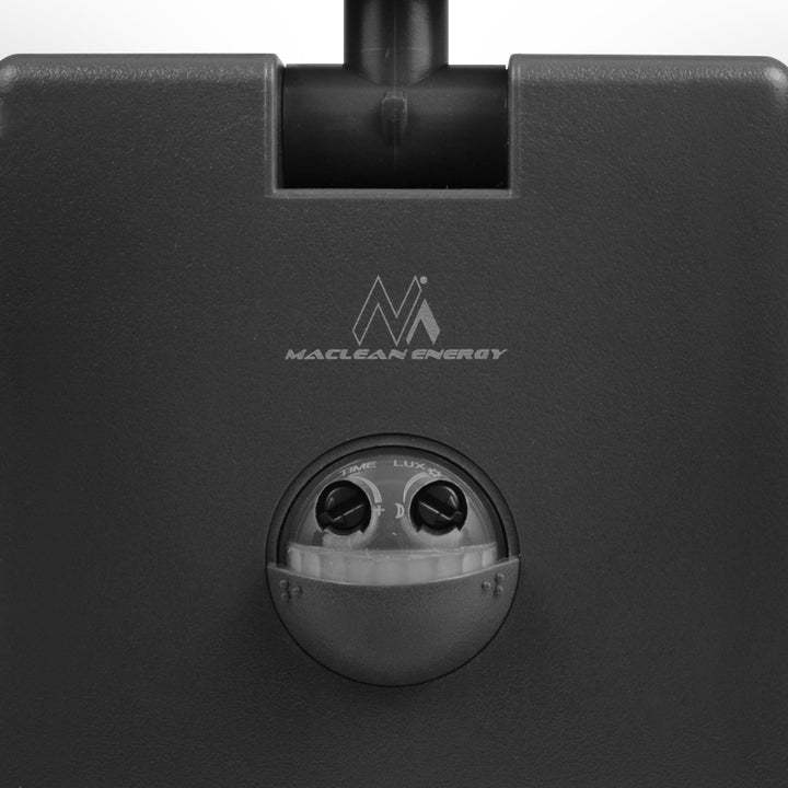 Maclean LED-lampa med rörelsesensor, PIR-sensor, grå, 10 W, IP65, 800 lm, neutralvit färg (4000 K) MCE516 GR, 2 stycken