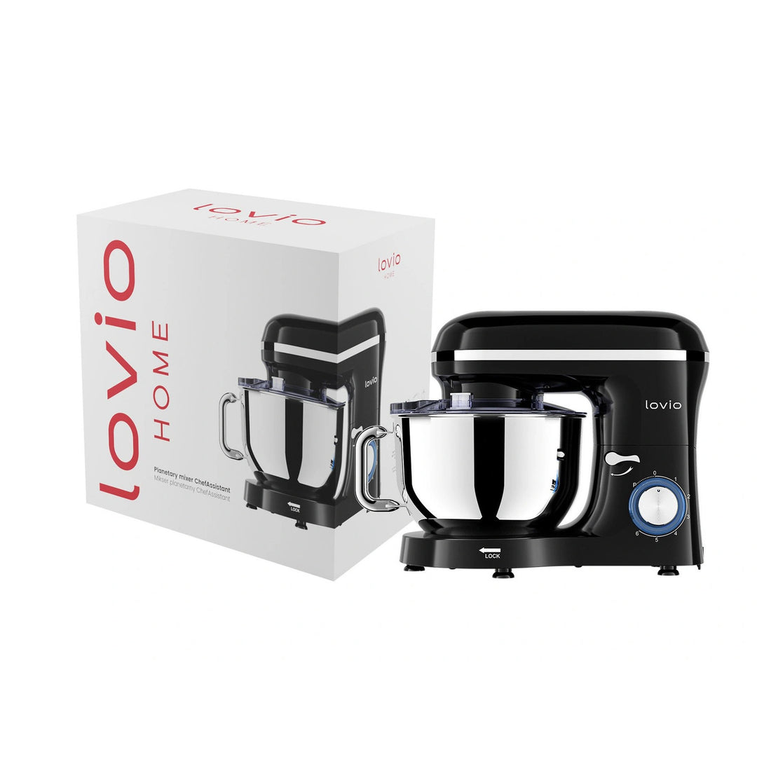 Lovio ChefAssistant planetblandare, svart LVSTM01BK