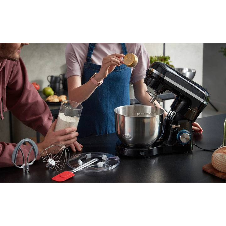 Lovio ChefAssistant planetblandare, svart LVSTM01BK