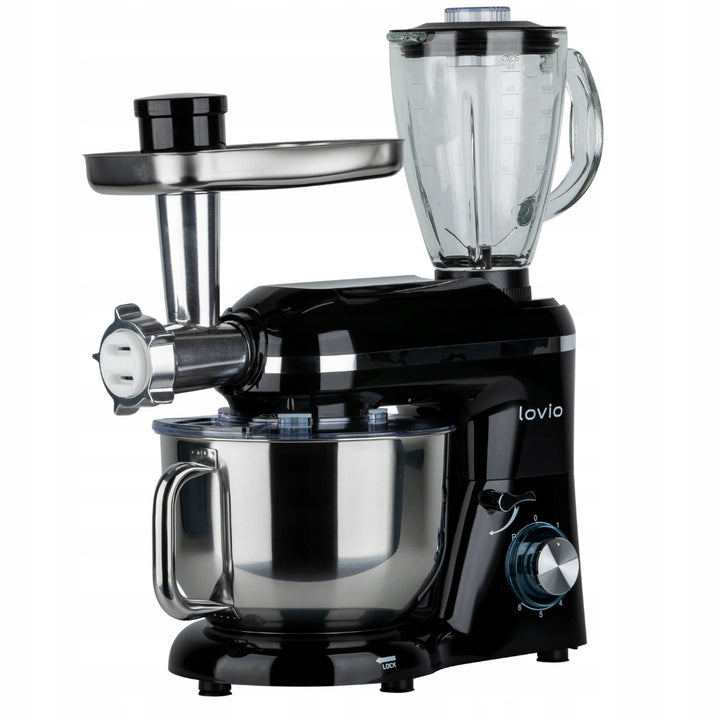 Planetblandare Lovio ChefAssistant Plus, svart, LVSTM02PBK