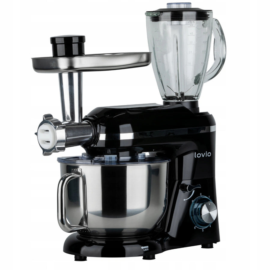 Planetblandare Lovio ChefAssistant Plus, svart, LVSTM02PBK