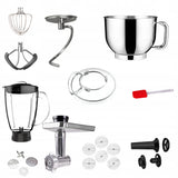 Planetblandare Lovio ChefAssistant Plus, svart, LVSTM02PBK