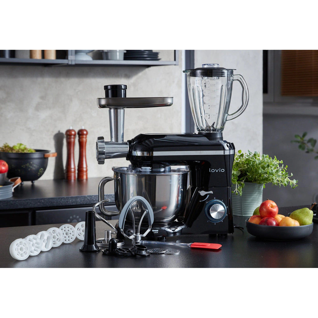 Planetblandare Lovio ChefAssistant Plus, svart, LVSTM02PBK