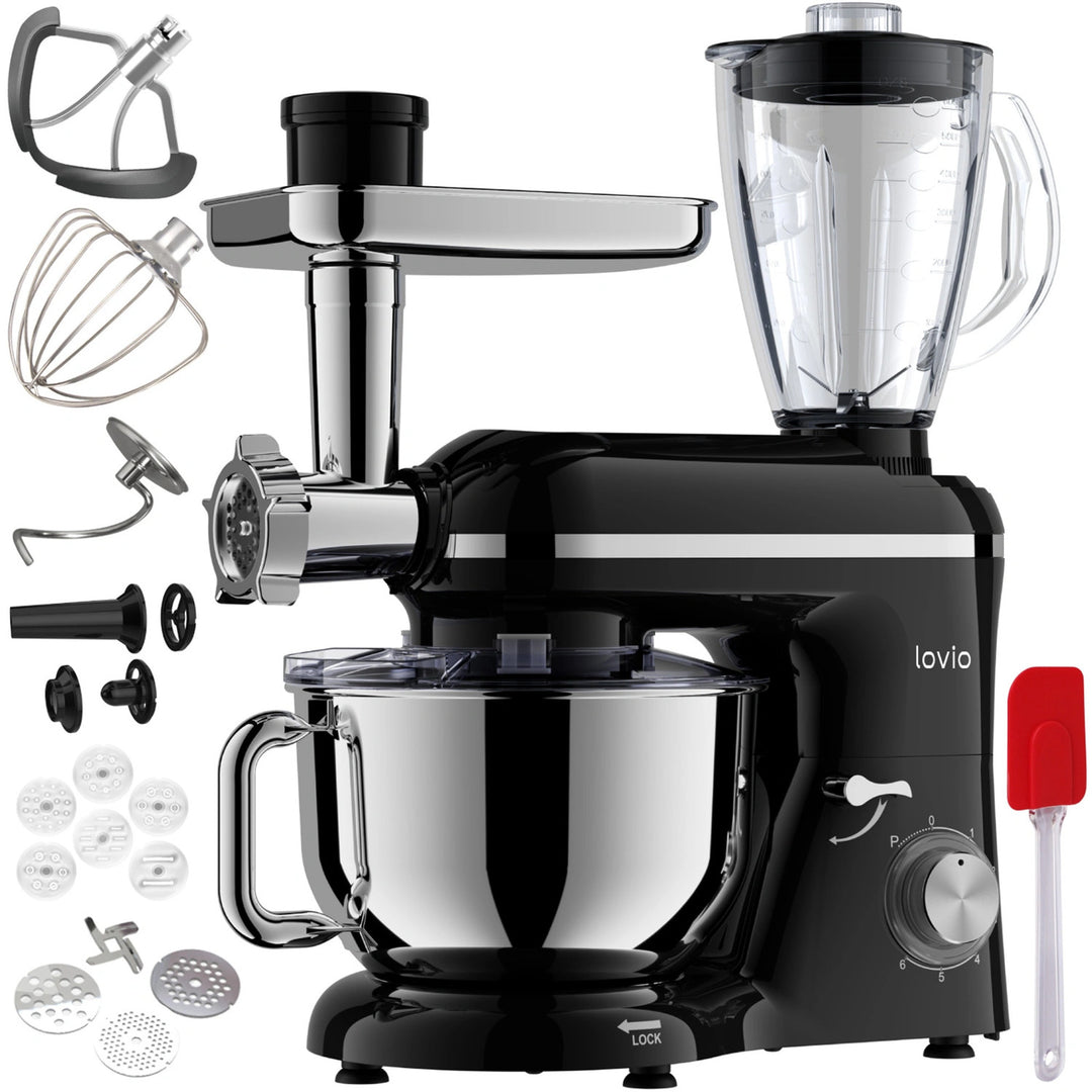 Planetblandare Lovio ChefAssistant Plus, svart, LVSTM02PBK