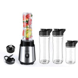LOVIO LVJBL001 mixer med behållare, effekt 500 W, glasbehållare på 600 ml, 3 flaskor
