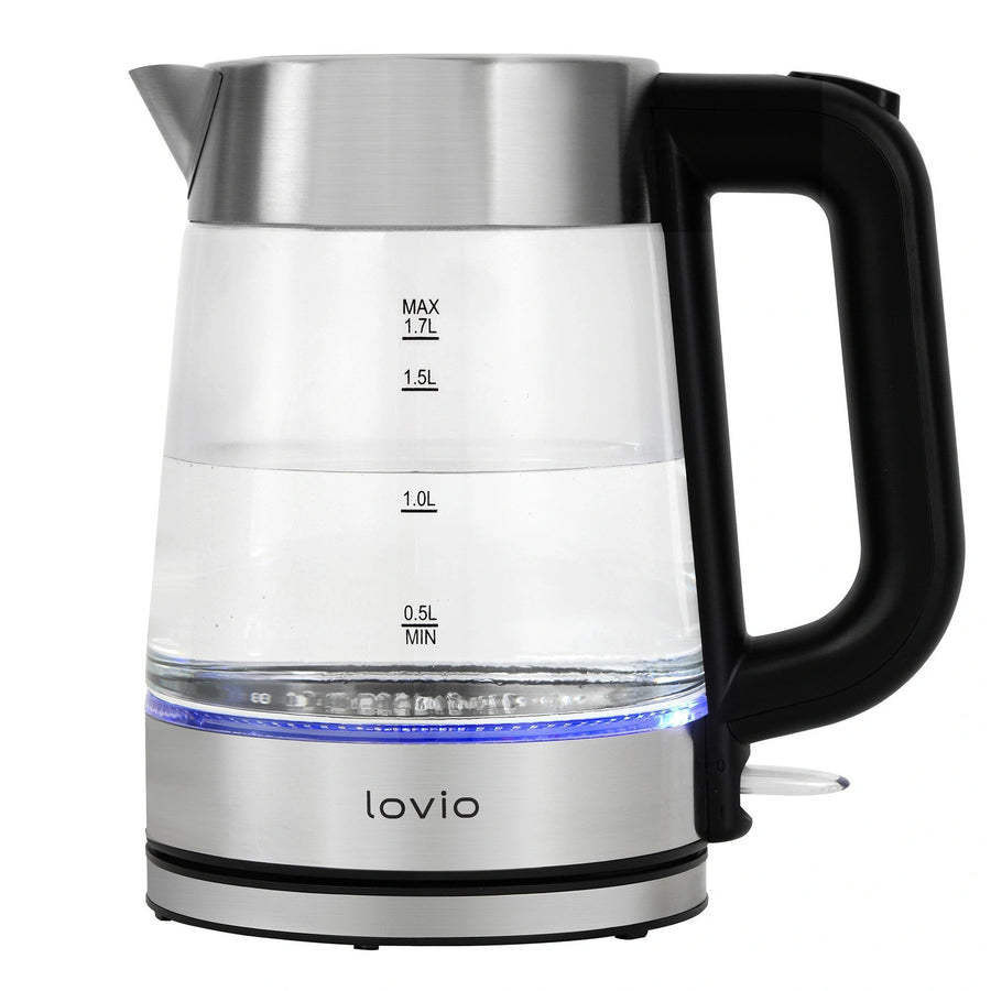 Lovio LVGEK001 trådlös vattenkokare i glas