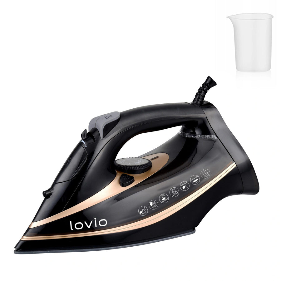 LOVIO LVSA001 handhållen ångstrykjärn med keramisk stryksula