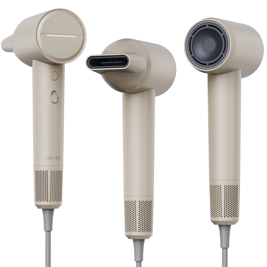 Professionell hårtork Lovio Air Flow, beige, LVHD001BE