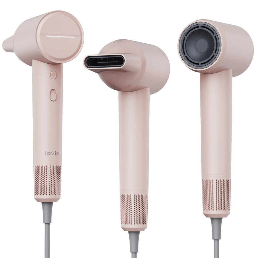 Professionell hårtork Lovio Air Flow, rosa, LVHD001PK