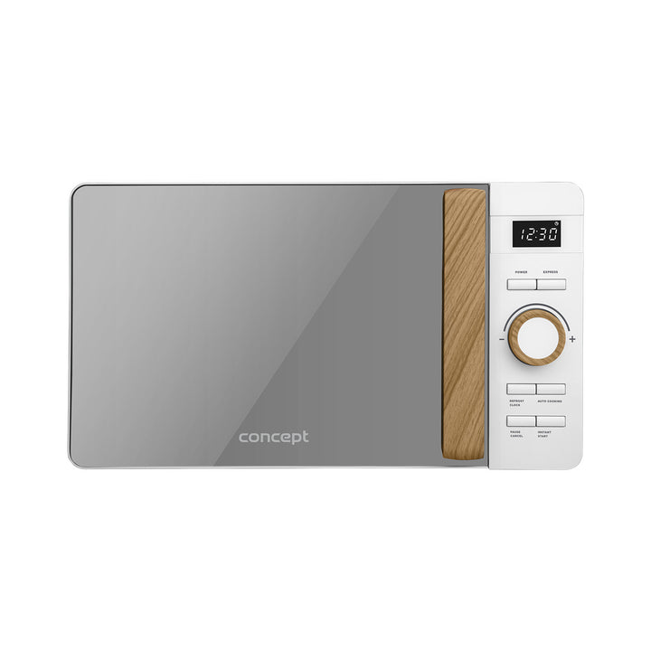 Concept mikrovågsugn, 5 effektnivåer, upptiningsfunktion, volym 20 liter, effekt 800 W, färg: vit, MT4420wh