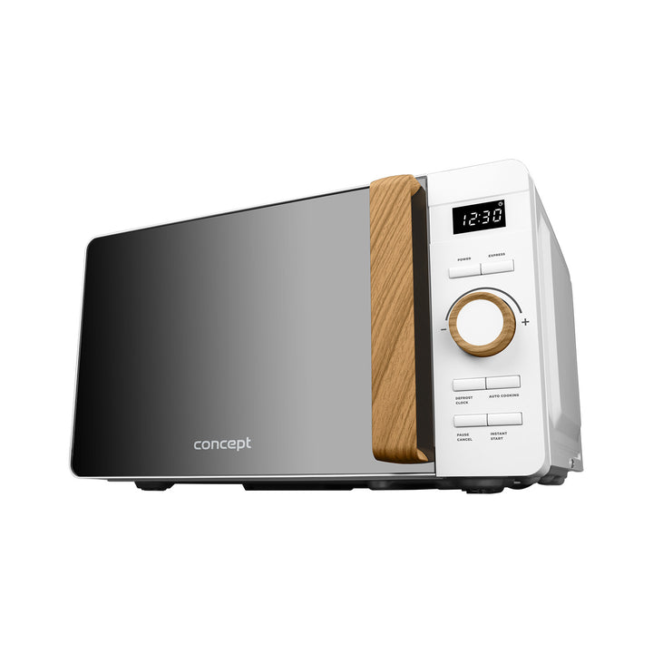 Concept mikrovågsugn, 5 effektnivåer, upptiningsfunktion, volym 20 liter, effekt 800 W, färg: vit, MT4420wh