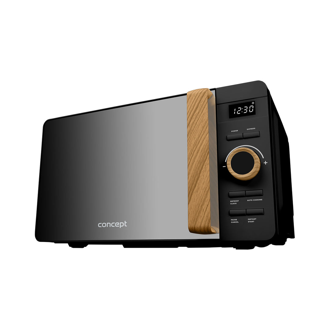 Concept mikrovågsugn, 5 effektnivåer, upptiningsfunktion, volym 20 liter, effekt 800 W, färg svart, MT3520bc