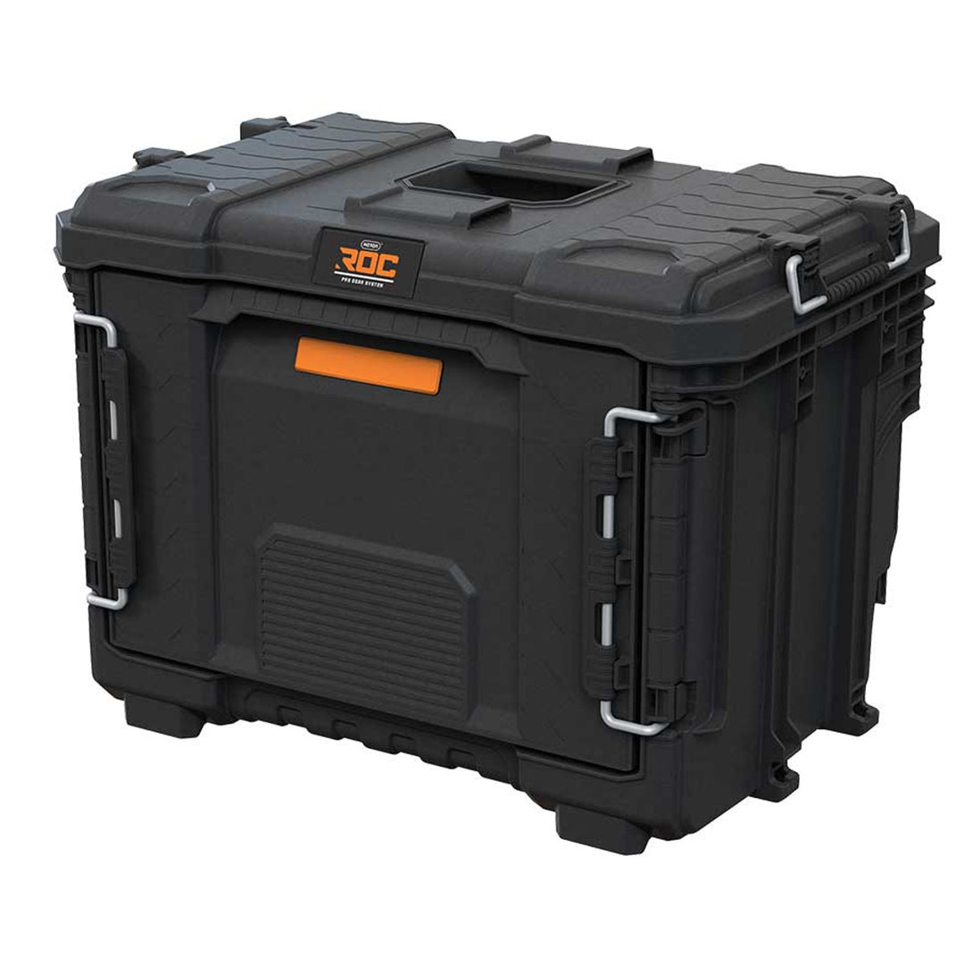 Verktygslåda XL Keter ROC Pro Gear 2.0, med en stor låda, transportskydd, möjlighet att hänga upp på väggen, modulär konstruktion, 271384