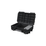Set med 3 verktygslådor Keter ROC Pro Gear 2.0, total volym 110 liter, skyddsklass IP65, avtagbart teleskophandtag, kan låsas med hänglås, 256982