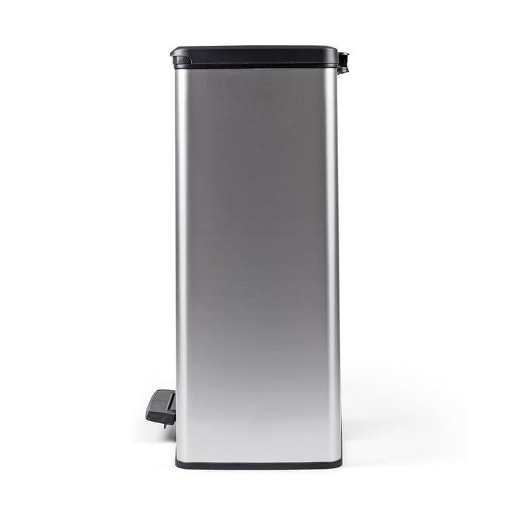 Curver-soptunna med pedal, 2 behållare à 26 liter, metalliserad, silverfärgad, 251002