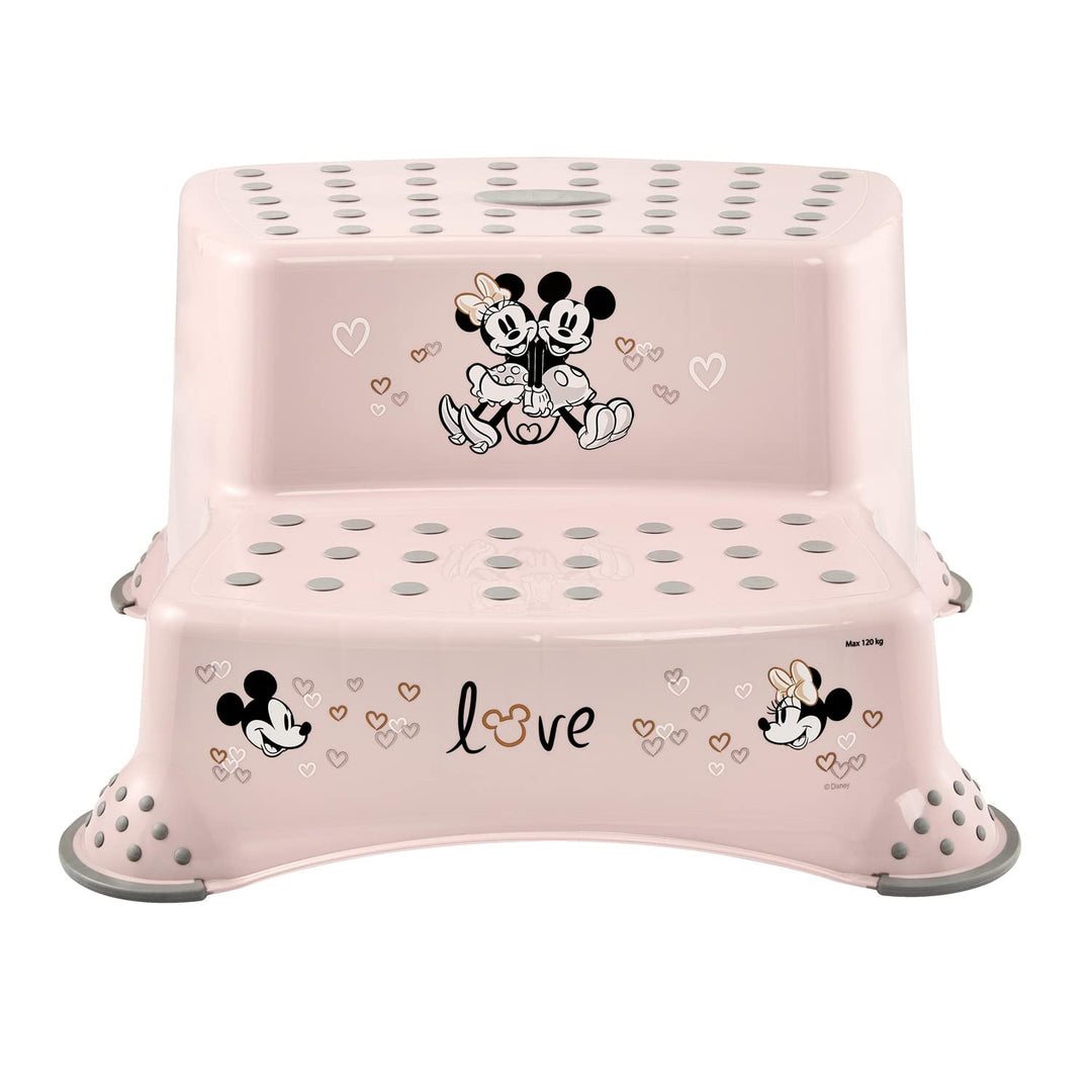 Keeeper tvåstegs barnstege, med halkskydd, serien ”Minnie Mouse”, maxbelastning 120 kg, 1003258124700