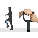 Plantskovel/dräneringsspade, härdat och slipat blad, ergonomiskt skaft, längd 129 cm, Cellfast, CELLPRO