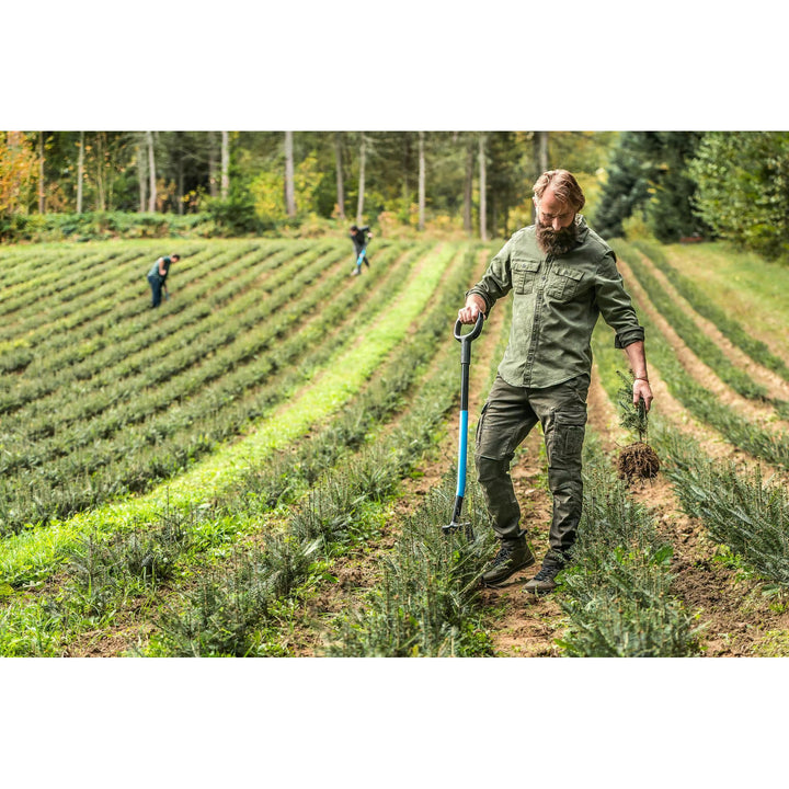 Plantskovel/dräneringsspade, härdat och slipat blad, ergonomiskt skaft, längd 129 cm, Cellfast, CELLPRO