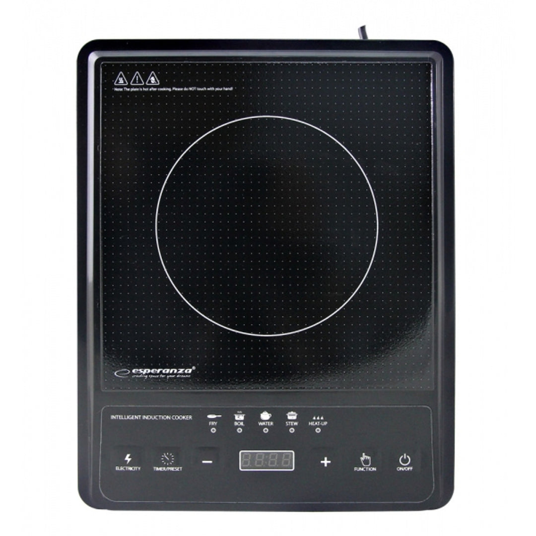 Esperanza induktionshäll, effekt 2000 W, 5 förinställda funktioner, stor display, Krakatau