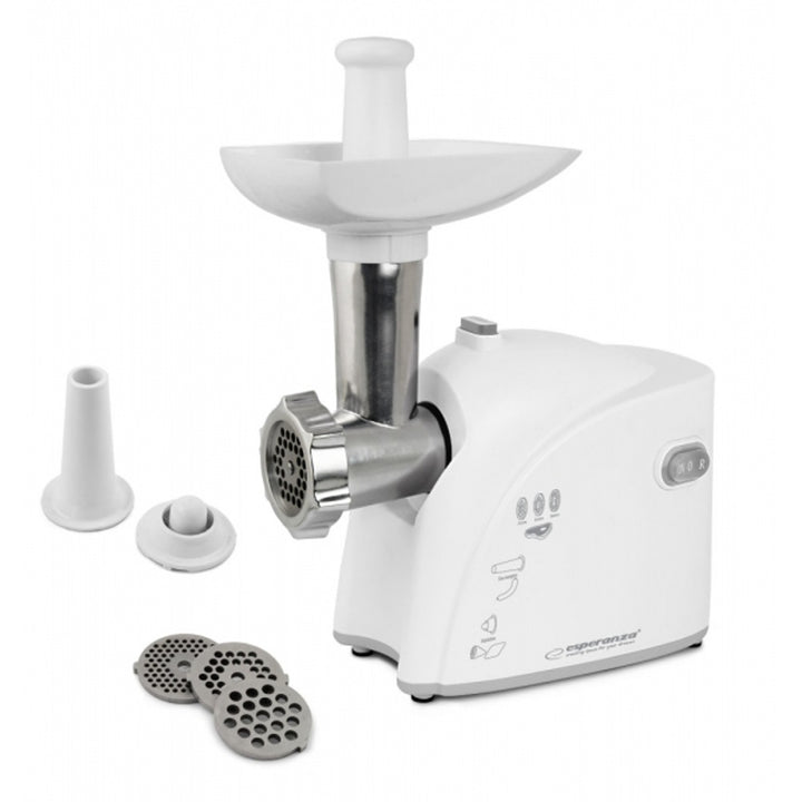 Köttkvarn, 2200 W, 3 skivfilter, Esperanza Musaka