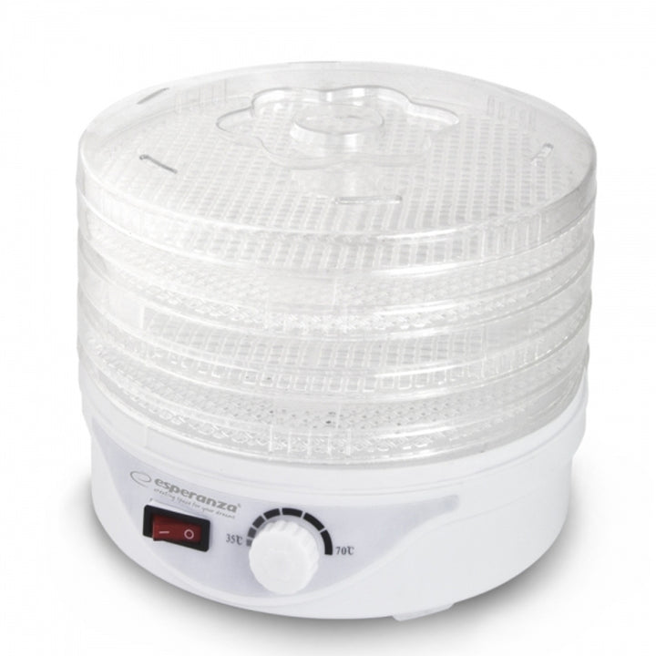 Tork för svamp, frukt, grönsaker och örter, 250 W, 8 torkprogram, Esperanza