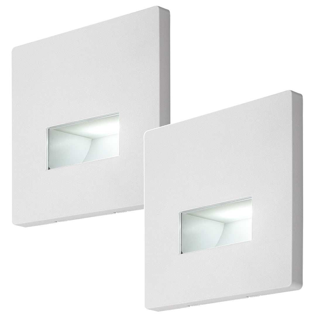 Lunca LED-lampa 1 W, IP20, vit, justerbar ljusfärg 3000, 4500, 6500 K, 77196, 2 stycken