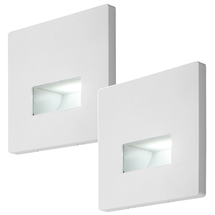 Lunca LED-lampa 1 W, IP20, vit, justerbar ljusfärg 3000, 4500, 6500 K, 77196, 2 stycken