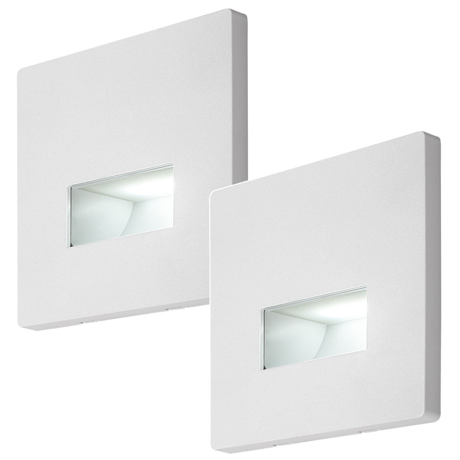 Lunca LED-lampa 1 W, IP20, vit, justerbar ljusfärg 3000, 4500, 6500 K, 77196, 2 stycken