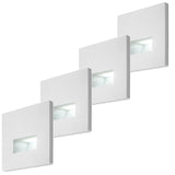 Lunca LED-lampa 1 W, IP20, vit, justerbar ljusfärg 3000, 4500, 6500 K, 77196, 4 stycken