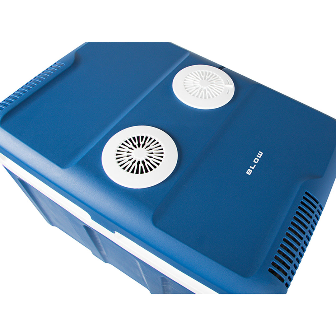 Blow-kylbox för bil, med hjul, volym 42 l, uppvärmningsläge, spänning DC 12 V och AC 100–240 V, 44–210