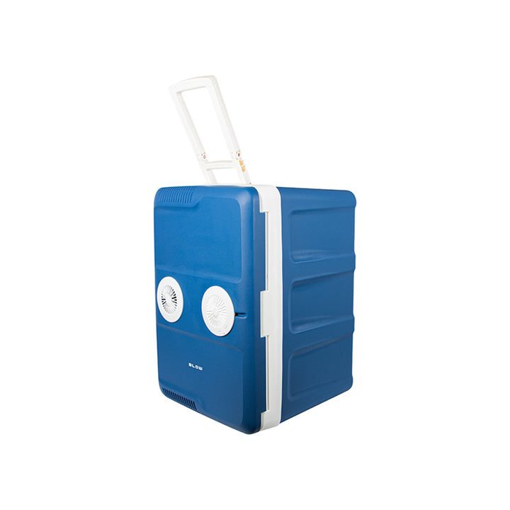 Blow-kylbox för bil, med hjul, volym 42 l, uppvärmningsläge, spänning DC 12 V och AC 100–240 V, 44–210