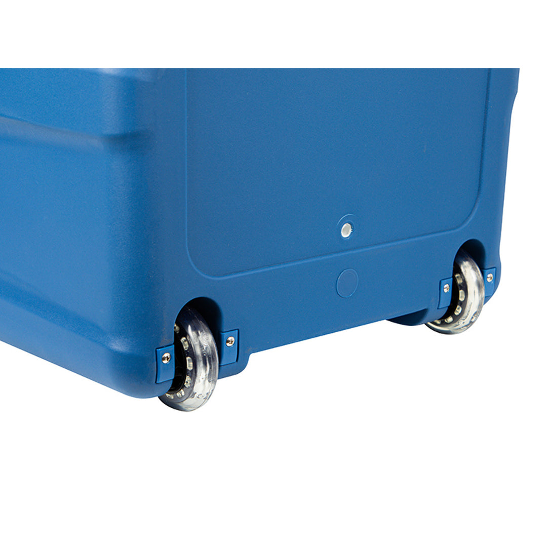 Blow-kylbox för bil, med hjul, volym 42 l, uppvärmningsläge, spänning DC 12 V och AC 100–240 V, 44–210