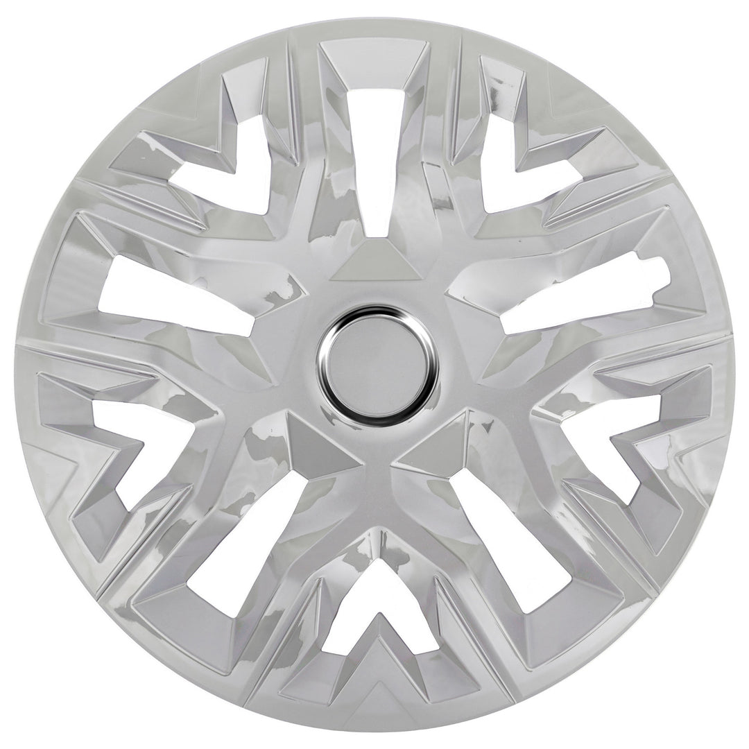 Universell bilhjulskåpa 15'' NRM Perfecto, silverlackerad, 1 st