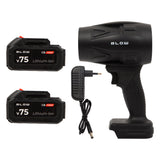 Batteridriven blåsmaskin BLOW 21V CB TURBO, 130 000 varv, 2,4 Ah, väska
