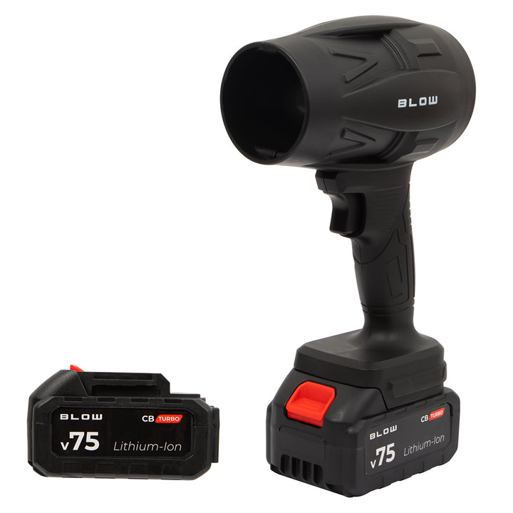Batteridriven blåsmaskin BLOW 21V CB TURBO, 130 000 varv, 2,4 Ah, väska