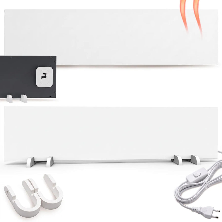 Cronos Anti-Mold infraröd värmepanel, effekt 50 W, för lokal uppvärmning och avfuktning av fuktiga väggar, MRH-50