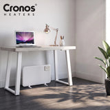 Cronos infraröd värmepanel för montering under skrivbordet, effekt 120 W, timer, 3 effektnivåer, DCH-150