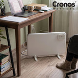 Cronos infraröd värmepanel för montering under skrivbordet, effekt 120 W, timer, 3 effektnivåer, DCH-150